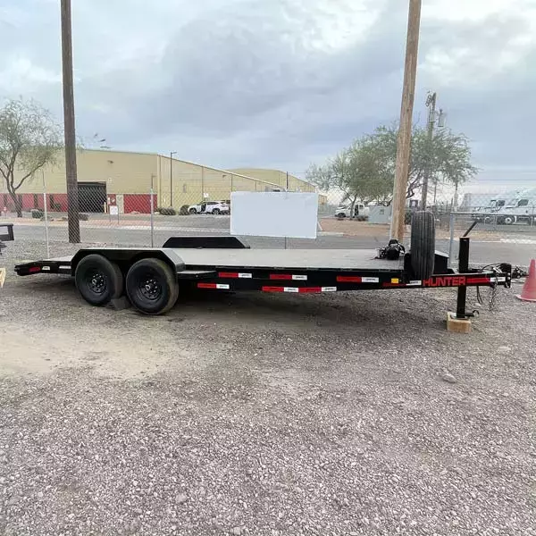 20' Equipment Hauler w/ 12,000 lb. Winch