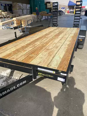 18' Gatormade Heavy Duty Utility Trailer w Ramps 10400 GVWR