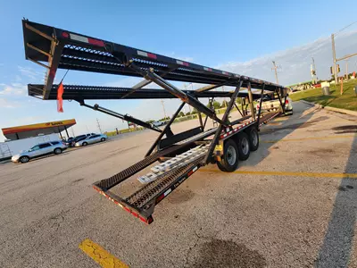 mini 5 car hauler trailer